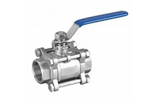 3 Pcs Design Ball Valve Manufacturer in India