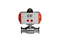 Pneumatic TC Ball Valve Manufacturer in India