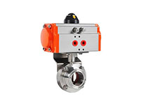 Pneumatic TC Butterfly Valve Manufacturer in India